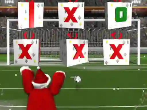 Santa kick Tac Toe — free online game
