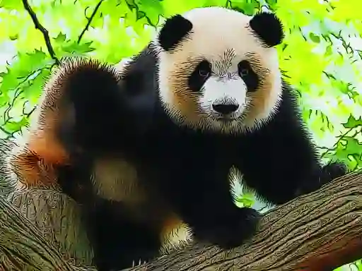 Cute Baby Panda — free online game