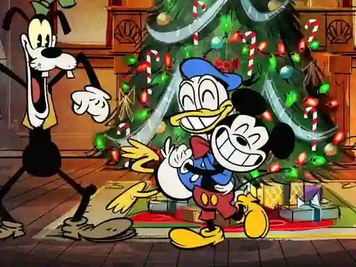 Preparing Mickey For Christmas Match 3 — free online game