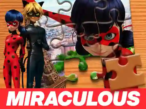 Miraculous Ladybug & Cat Noir Jigsaw Puzzle — free online game