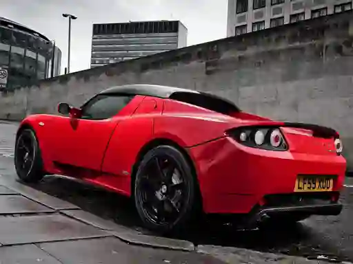 Mchezo Tesla Roadster Slide online