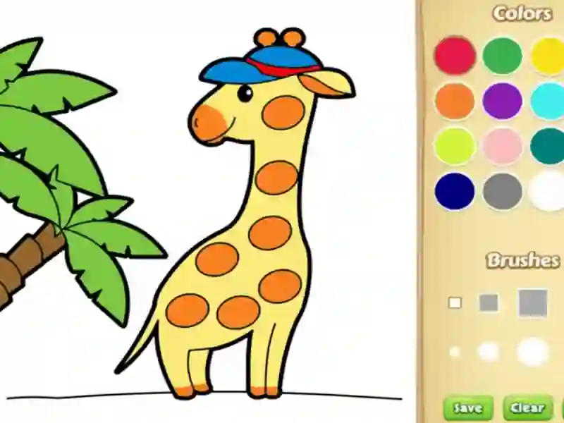 Easy Animal Coloring Book for Kids