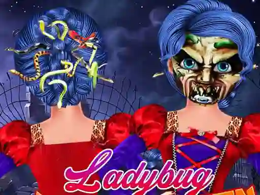 Ladybug Halloween Hairstyles — free online game
