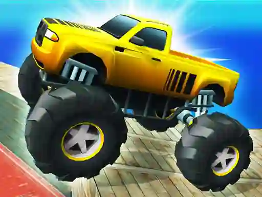 Monster Truck Port Stunt — free online game