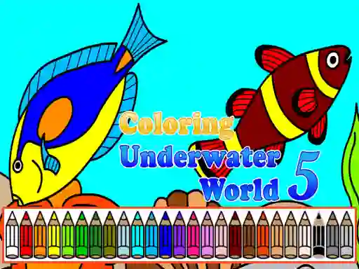 Coloring Underwater World 5 — free online game