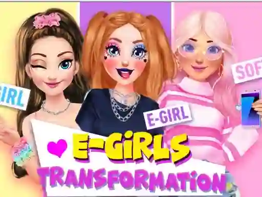 E-Girls Transformation — free online game