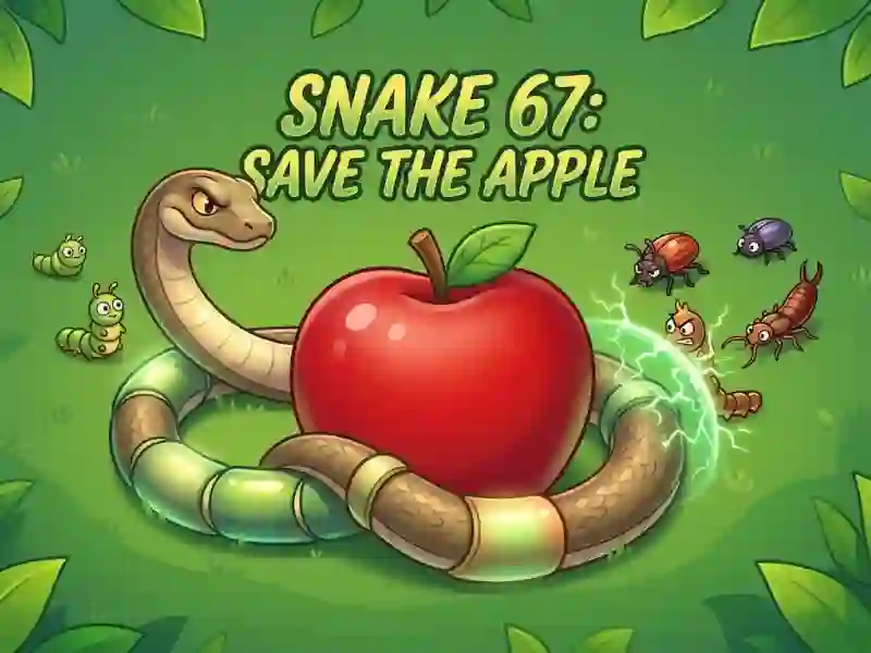 Игра Snake 67 Save the Apple онлајн