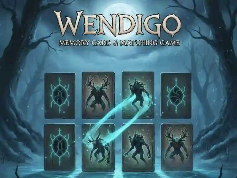 Wendigo Memory Card & Matching Game