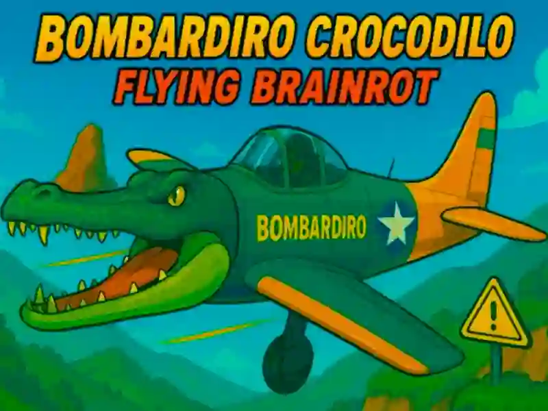 Bombardiro Crocodilo Flying Brainrot