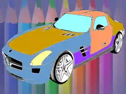 Muscle Cars Coloring — free online game