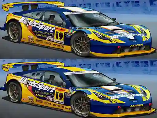 Race Car Spot Difference — безкоштовна онлайн гра
