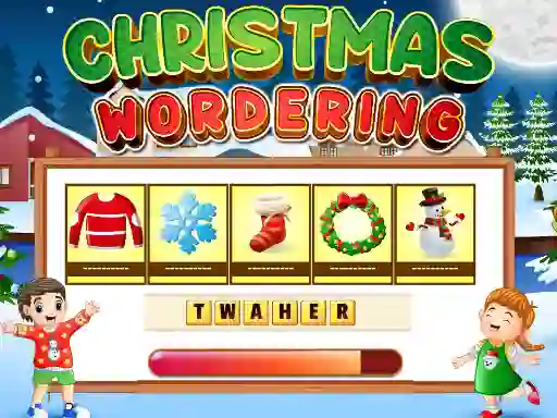 Christmas Wordering — ücretsiz çevrimiçi oyun