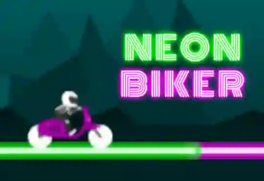 Neon Biker — free online game