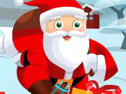 Santa On Skates — free online game