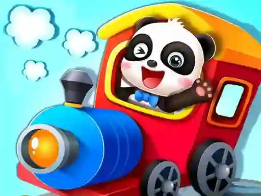 Baby Panda Train Driver — free online game