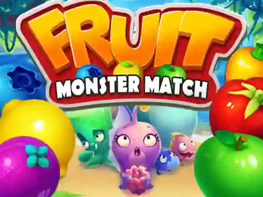 Fruits Monster Match — free online game