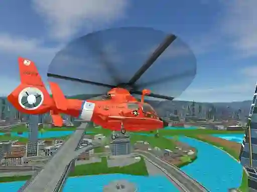 911 Rescue Helicopter Simulation 2020 — free online game