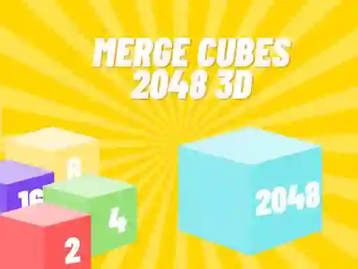 Spil Merge Cubes 2048 3D online