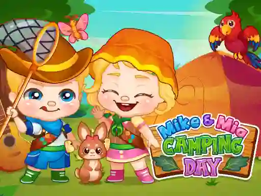 Mike & Mia Camping Day — free online game