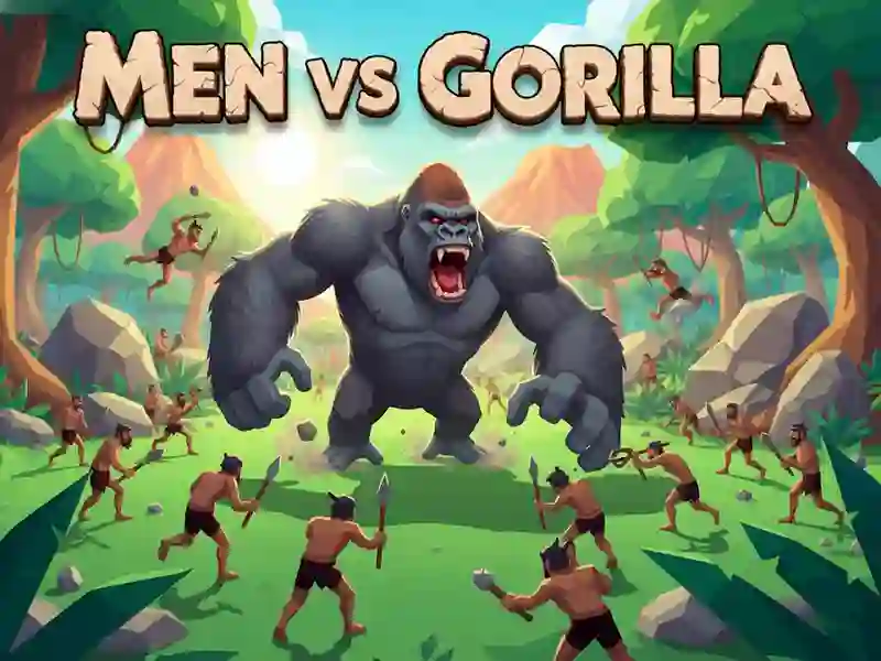 Men Vs Gorilla