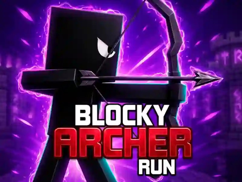Lojë Blocky Archer Run në internet