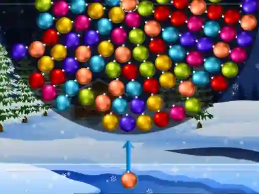 Orbiting Xmas Balls — free online game