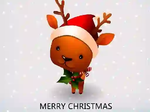 Christmas Reindeer Differences — free online game