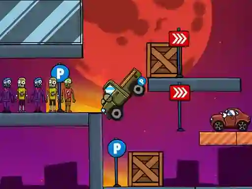 Cars vs. Zombies — free online game