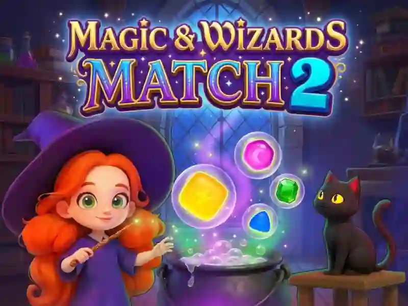 Peli Magic & Wizards Match 2 verkossa