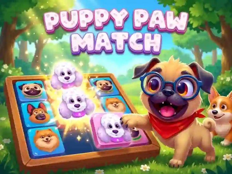 Spil Puppy Paw Match online