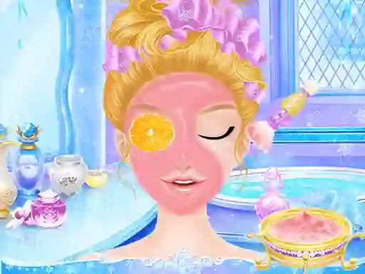 Princess Salon Frozen Party — free online game