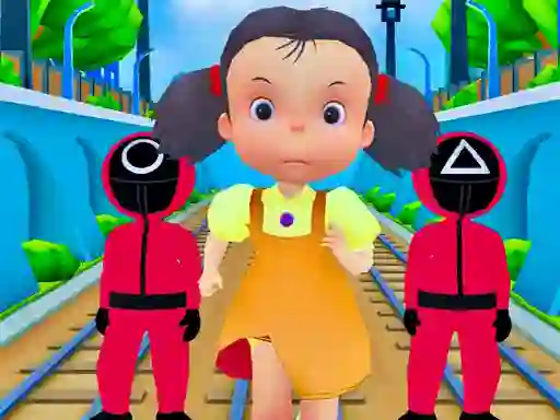 Subway Squid Game 3D - Subway Runner — free online game
