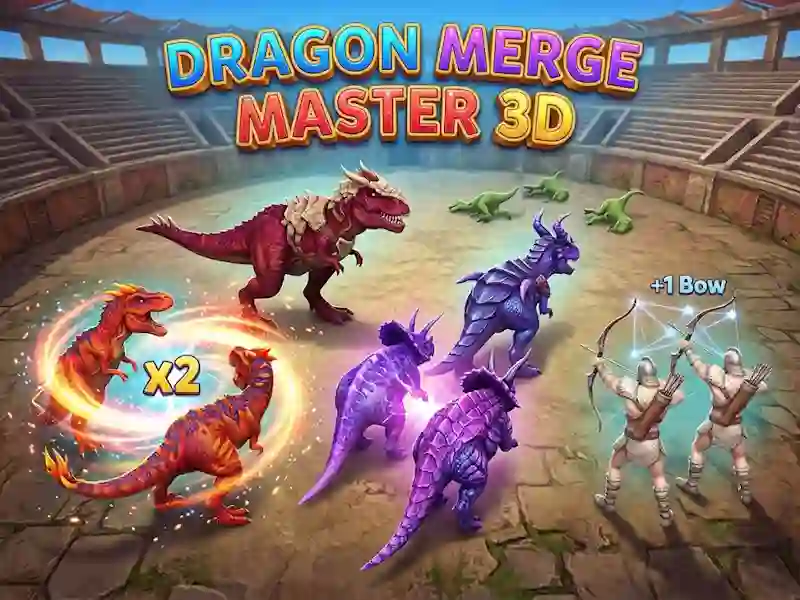 Hra Dragon Merge Master 3D