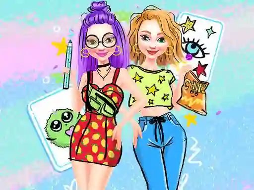 Downtown Doodle Fashion — free online game