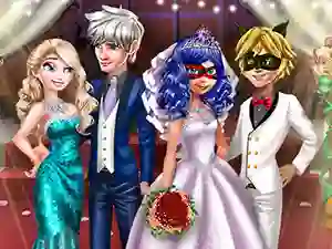 Ladybug Wedding Royal Guests — free online game
