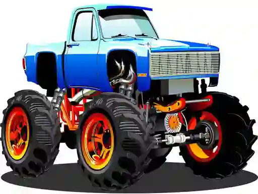 Monster Truck Puzzle — free online game