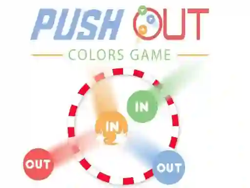 Push Out Colors Game — free online game