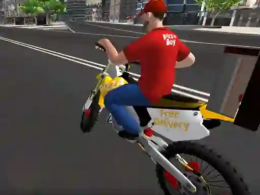 Motor Bike Pizza Delivery — free online game