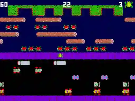 Clumpsy Frogger 2D — free online game