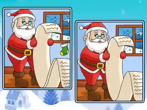 Christmas Spot the Difference — free online game