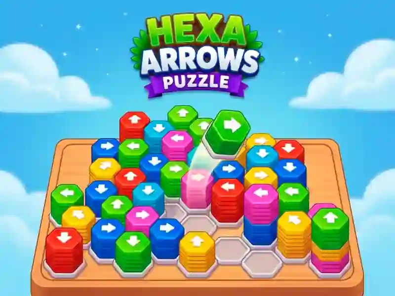 Spil Hexa Arrows Puzzle online