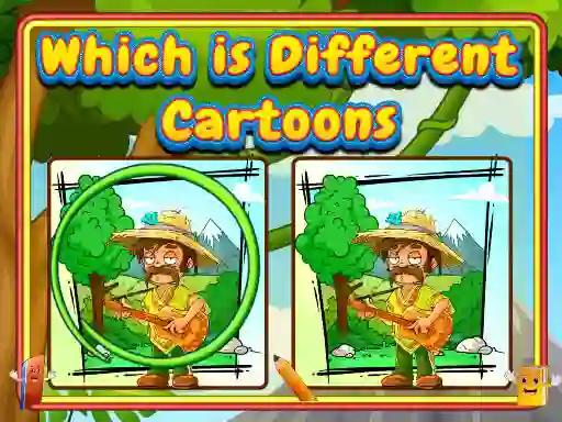 Which Is Different Cartoon — free online game