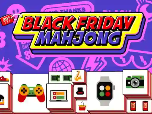 Spil Black Friday Mahjong online