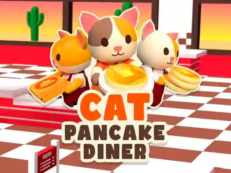 Lojë Cat Pancake Diner në internet