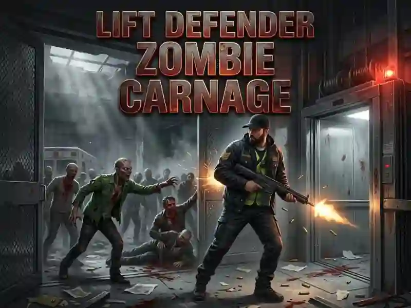 Spil Lift Defender Zombie Carnage online