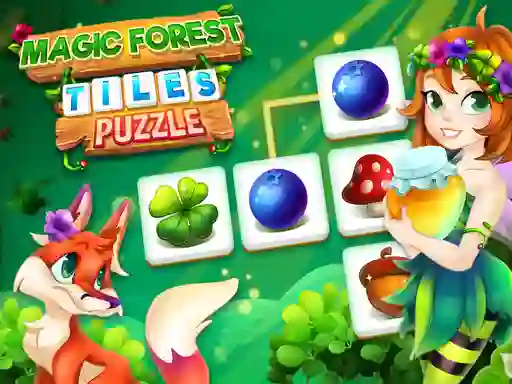 Magic Forest Tiles Puzzle — free online game