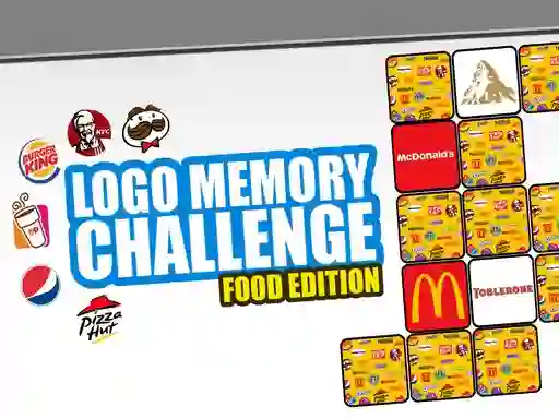 Logo Memory Challenge Food Edition — free online game