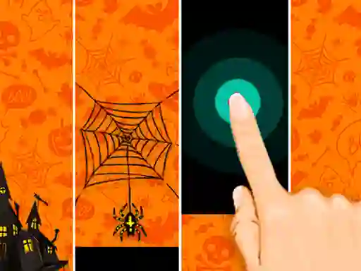 Halloween Magic Tiles — free online game