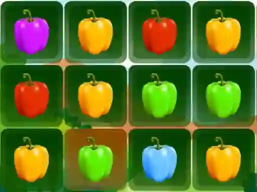 Capsicum match 3 — free online game