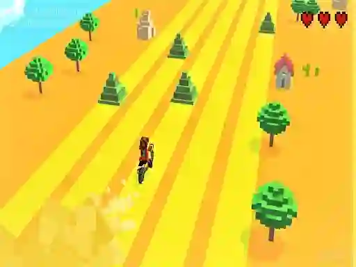 Infinite Bike Runner — free online game